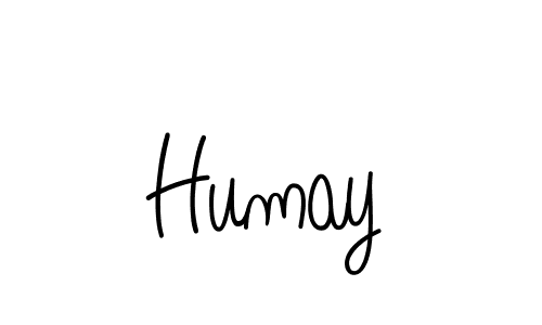 Design your own signature with our free online signature maker. With this signature software, you can create a handwritten (Angelique-Rose-font-FFP) signature for name Humay. Humay signature style 5 images and pictures png