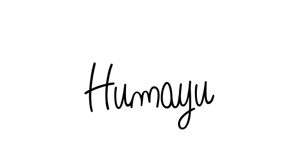 How to make Humayu name signature. Use Angelique-Rose-font-FFP style for creating short signs online. This is the latest handwritten sign. Humayu signature style 5 images and pictures png