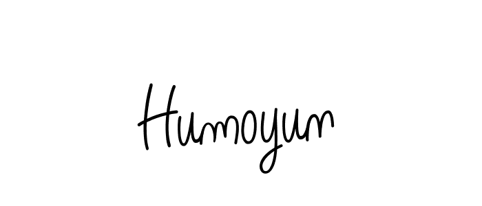 Design your own signature with our free online signature maker. With this signature software, you can create a handwritten (Angelique-Rose-font-FFP) signature for name Humoyun. Humoyun signature style 5 images and pictures png