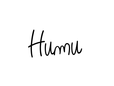 Humu stylish signature style. Best Handwritten Sign (Angelique-Rose-font-FFP) for my name. Handwritten Signature Collection Ideas for my name Humu. Humu signature style 5 images and pictures png