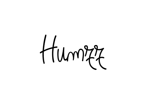 The best way (Angelique-Rose-font-FFP) to make a short signature is to pick only two or three words in your name. The name Humzz include a total of six letters. For converting this name. Humzz signature style 5 images and pictures png