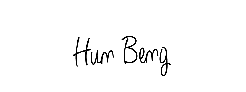 Make a short Hun Beng signature style. Manage your documents anywhere anytime using Angelique-Rose-font-FFP. Create and add eSignatures, submit forms, share and send files easily. Hun Beng signature style 5 images and pictures png