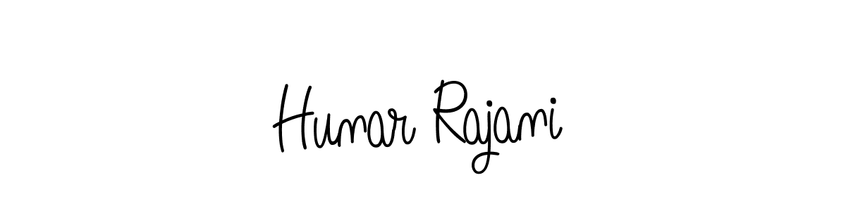 Best and Professional Signature Style for Hunar Rajani. Angelique-Rose-font-FFP Best Signature Style Collection. Hunar Rajani signature style 5 images and pictures png