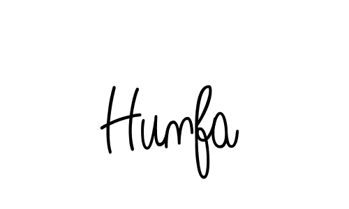 if you are searching for the best signature style for your name Hunfa. so please give up your signature search. here we have designed multiple signature styles  using Angelique-Rose-font-FFP. Hunfa signature style 5 images and pictures png