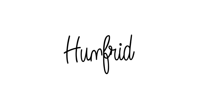 Once you've used our free online signature maker to create your best signature Angelique-Rose-font-FFP style, it's time to enjoy all of the benefits that Hunfrid name signing documents. Hunfrid signature style 5 images and pictures png