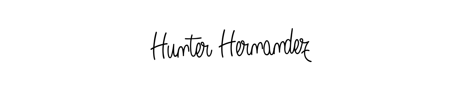 How to make Hunter Hernandez signature? Angelique-Rose-font-FFP is a professional autograph style. Create handwritten signature for Hunter Hernandez name. Hunter Hernandez signature style 5 images and pictures png