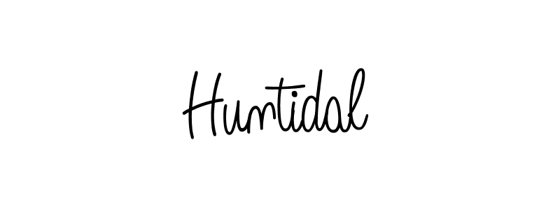 Huntidal stylish signature style. Best Handwritten Sign (Angelique-Rose-font-FFP) for my name. Handwritten Signature Collection Ideas for my name Huntidal. Huntidal signature style 5 images and pictures png