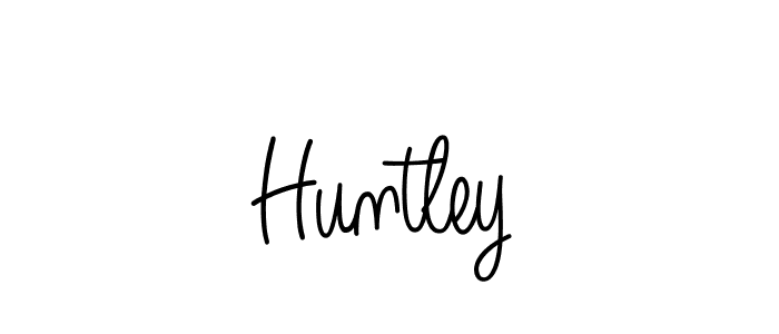 Make a beautiful signature design for name Huntley. With this signature (Angelique-Rose-font-FFP) style, you can create a handwritten signature for free. Huntley signature style 5 images and pictures png