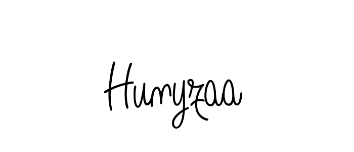 How to Draw Hunyzaa signature style? Angelique-Rose-font-FFP is a latest design signature styles for name Hunyzaa. Hunyzaa signature style 5 images and pictures png