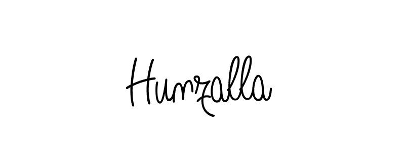 How to Draw Hunzalla signature style? Angelique-Rose-font-FFP is a latest design signature styles for name Hunzalla. Hunzalla signature style 5 images and pictures png