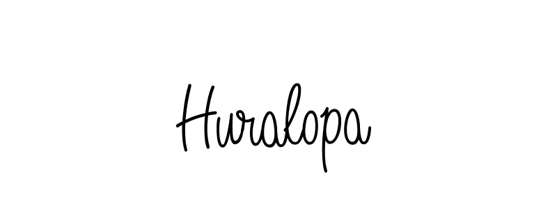 You should practise on your own different ways (Angelique-Rose-font-FFP) to write your name (Huralopa) in signature. don't let someone else do it for you. Huralopa signature style 5 images and pictures png