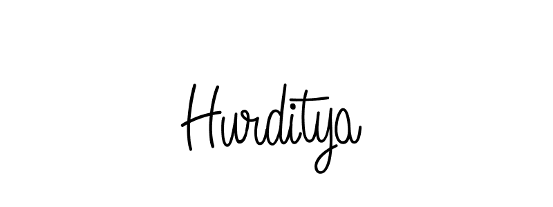 Here are the top 10 professional signature styles for the name Hurditya. These are the best autograph styles you can use for your name. Hurditya signature style 5 images and pictures png