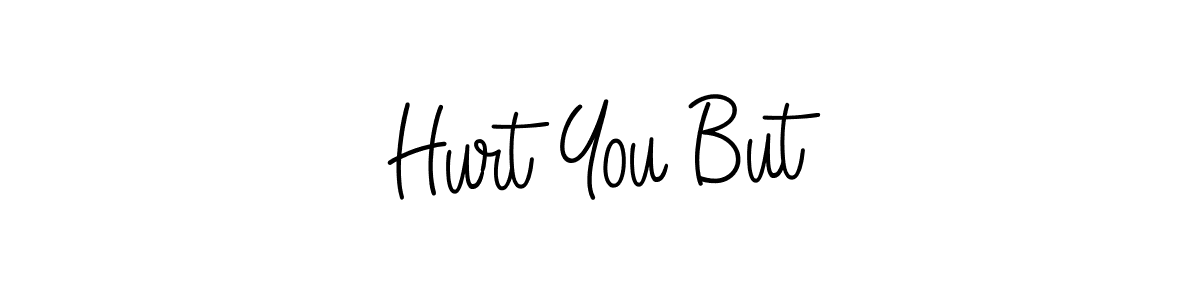 Design your own signature with our free online signature maker. With this signature software, you can create a handwritten (Angelique-Rose-font-FFP) signature for name Hurt You But. Hurt You But signature style 5 images and pictures png