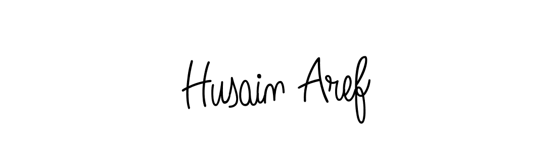 Check out images of Autograph of Husain Aref name. Actor Husain Aref Signature Style. Angelique-Rose-font-FFP is a professional sign style online. Husain Aref signature style 5 images and pictures png