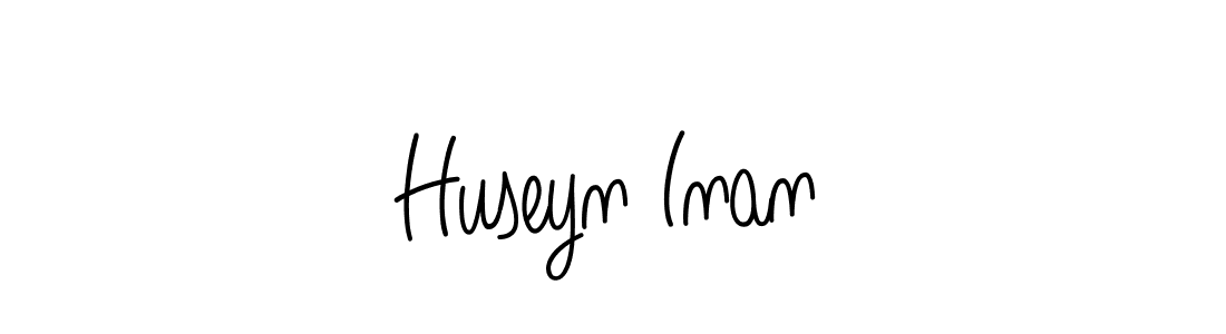 Use a signature maker to create a handwritten signature online. With this signature software, you can design (Angelique-Rose-font-FFP) your own signature for name Huseyn Inan. Huseyn Inan signature style 5 images and pictures png