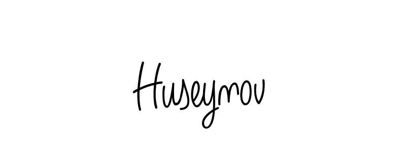 Make a beautiful signature design for name Huseynov. With this signature (Angelique-Rose-font-FFP) style, you can create a handwritten signature for free. Huseynov signature style 5 images and pictures png