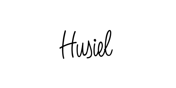 Create a beautiful signature design for name Husiel. With this signature (Angelique-Rose-font-FFP) fonts, you can make a handwritten signature for free. Husiel signature style 5 images and pictures png