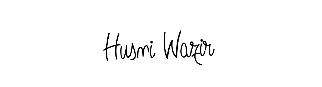 How to Draw Husni Wazir signature style? Angelique-Rose-font-FFP is a latest design signature styles for name Husni Wazir. Husni Wazir signature style 5 images and pictures png