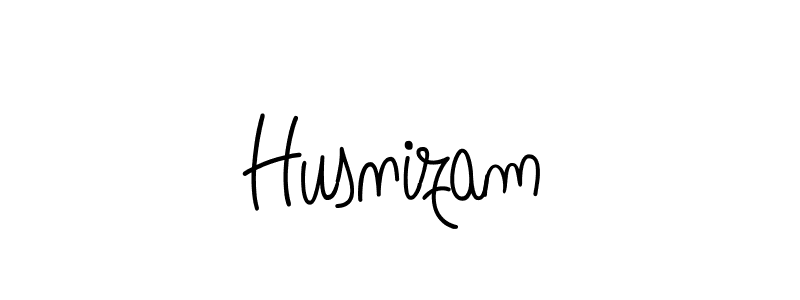 Design your own signature with our free online signature maker. With this signature software, you can create a handwritten (Angelique-Rose-font-FFP) signature for name Husnizam. Husnizam signature style 5 images and pictures png