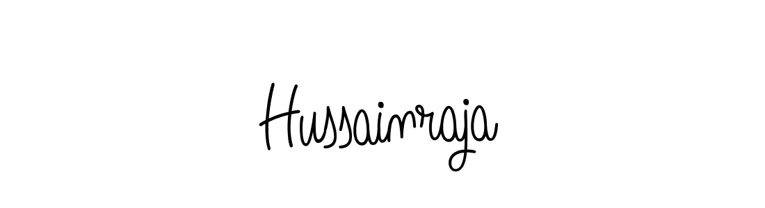 Angelique-Rose-font-FFP is a professional signature style that is perfect for those who want to add a touch of class to their signature. It is also a great choice for those who want to make their signature more unique. Get Hussainraja name to fancy signature for free. Hussainraja signature style 5 images and pictures png
