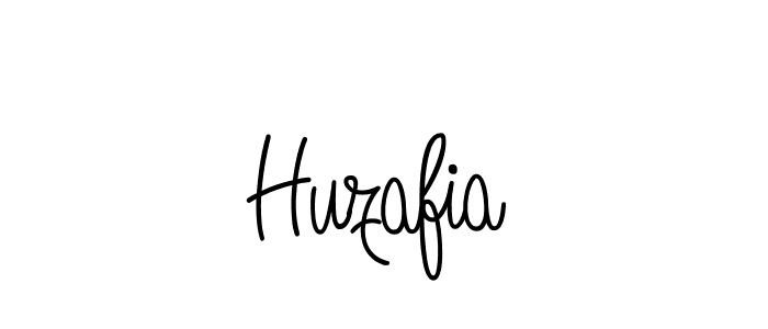 Create a beautiful signature design for name Huzafia. With this signature (Angelique-Rose-font-FFP) fonts, you can make a handwritten signature for free. Huzafia signature style 5 images and pictures png