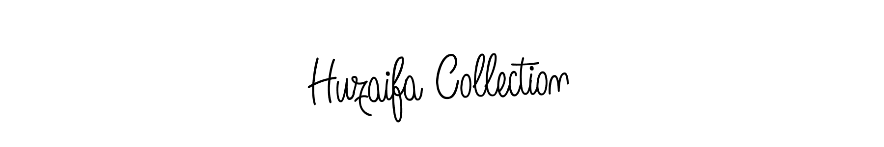 Make a beautiful signature design for name Huzaifa Collection. With this signature (Angelique-Rose-font-FFP) style, you can create a handwritten signature for free. Huzaifa Collection signature style 5 images and pictures png