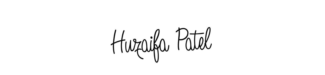 if you are searching for the best signature style for your name Huzaifa Patel. so please give up your signature search. here we have designed multiple signature styles  using Angelique-Rose-font-FFP. Huzaifa Patel signature style 5 images and pictures png
