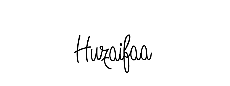 Design your own signature with our free online signature maker. With this signature software, you can create a handwritten (Angelique-Rose-font-FFP) signature for name Huzaifaa. Huzaifaa signature style 5 images and pictures png