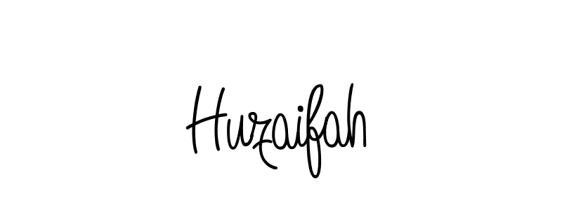 Create a beautiful signature design for name Huzaifah. With this signature (Angelique-Rose-font-FFP) fonts, you can make a handwritten signature for free. Huzaifah signature style 5 images and pictures png