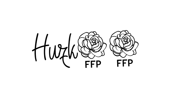 The best way (Angelique-Rose-font-FFP) to make a short signature is to pick only two or three words in your name. The name Huzk10 include a total of six letters. For converting this name. Huzk10 signature style 5 images and pictures png