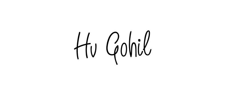 Best and Professional Signature Style for Hv Gohil. Angelique-Rose-font-FFP Best Signature Style Collection. Hv Gohil signature style 5 images and pictures png