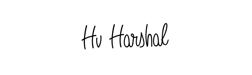 if you are searching for the best signature style for your name Hv Harshal. so please give up your signature search. here we have designed multiple signature styles  using Angelique-Rose-font-FFP. Hv Harshal signature style 5 images and pictures png