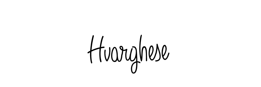 How to make Hvarghese signature? Angelique-Rose-font-FFP is a professional autograph style. Create handwritten signature for Hvarghese name. Hvarghese signature style 5 images and pictures png