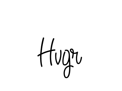 You should practise on your own different ways (Angelique-Rose-font-FFP) to write your name (Hvgr) in signature. don't let someone else do it for you. Hvgr signature style 5 images and pictures png