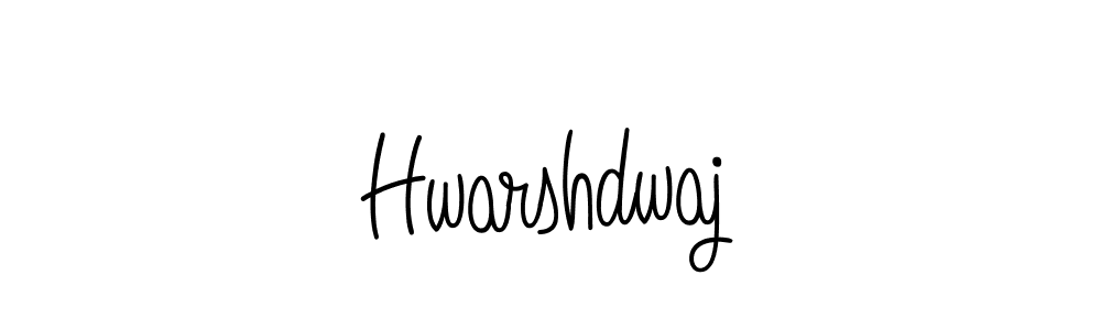 Also we have Hwarshdwaj name is the best signature style. Create professional handwritten signature collection using Angelique-Rose-font-FFP autograph style. Hwarshdwaj signature style 5 images and pictures png
