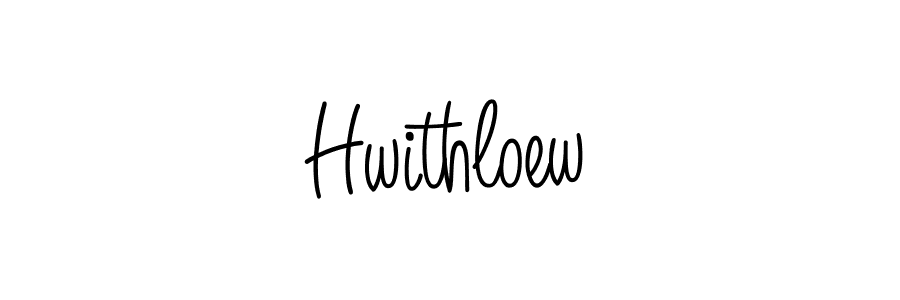 How to Draw Hwithloew signature style? Angelique-Rose-font-FFP is a latest design signature styles for name Hwithloew. Hwithloew signature style 5 images and pictures png