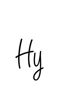 Make a beautiful signature design for name Hy. Use this online signature maker to create a handwritten signature for free. Hy signature style 5 images and pictures png