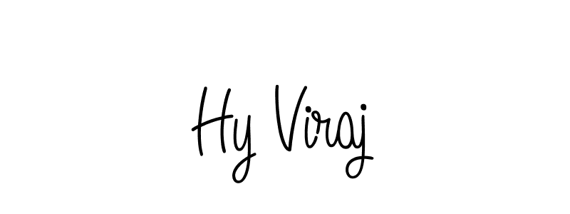 Also You can easily find your signature by using the search form. We will create Hy Viraj name handwritten signature images for you free of cost using Angelique-Rose-font-FFP sign style. Hy Viraj signature style 5 images and pictures png
