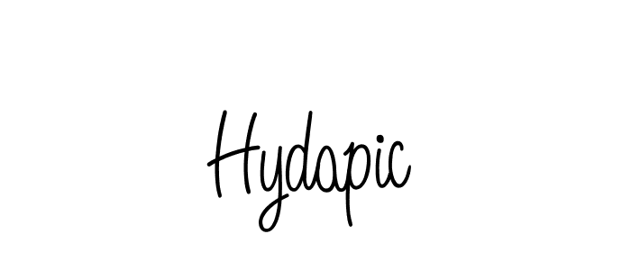 How to Draw Hydapic signature style? Angelique-Rose-font-FFP is a latest design signature styles for name Hydapic. Hydapic signature style 5 images and pictures png