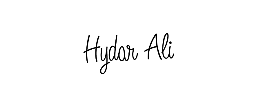 You can use this online signature creator to create a handwritten signature for the name Hydar Ali. This is the best online autograph maker. Hydar Ali signature style 5 images and pictures png