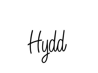 You should practise on your own different ways (Angelique-Rose-font-FFP) to write your name (Hydd) in signature. don't let someone else do it for you. Hydd signature style 5 images and pictures png