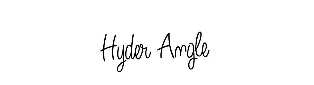This is the best signature style for the Hyder Angle name. Also you like these signature font (Angelique-Rose-font-FFP). Mix name signature. Hyder Angle signature style 5 images and pictures png