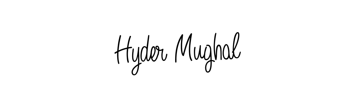 Similarly Angelique-Rose-font-FFP is the best handwritten signature design. Signature creator online .You can use it as an online autograph creator for name Hyder Mughal. Hyder Mughal signature style 5 images and pictures png
