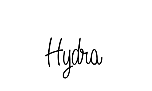 Hydra stylish signature style. Best Handwritten Sign (Angelique-Rose-font-FFP) for my name. Handwritten Signature Collection Ideas for my name Hydra. Hydra signature style 5 images and pictures png