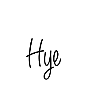 if you are searching for the best signature style for your name Hye. so please give up your signature search. here we have designed multiple signature styles  using Angelique-Rose-font-FFP. Hye signature style 5 images and pictures png