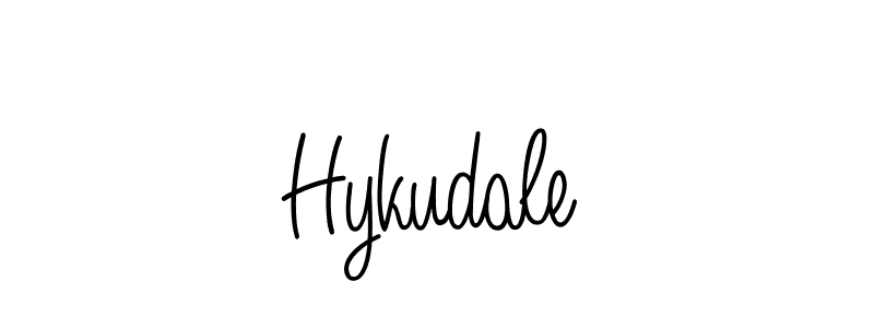 if you are searching for the best signature style for your name Hykudale. so please give up your signature search. here we have designed multiple signature styles  using Angelique-Rose-font-FFP. Hykudale signature style 5 images and pictures png