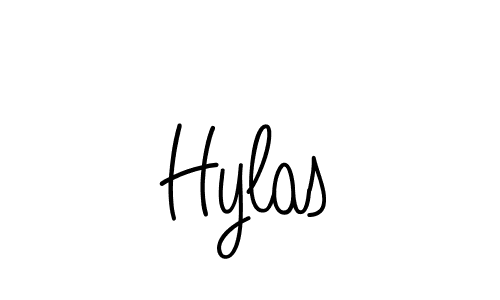 How to make Hylas signature? Angelique-Rose-font-FFP is a professional autograph style. Create handwritten signature for Hylas name. Hylas signature style 5 images and pictures png