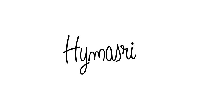 How to make Hymasri signature? Angelique-Rose-font-FFP is a professional autograph style. Create handwritten signature for Hymasri name. Hymasri signature style 5 images and pictures png