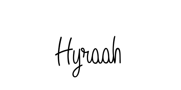 if you are searching for the best signature style for your name Hyraah. so please give up your signature search. here we have designed multiple signature styles  using Angelique-Rose-font-FFP. Hyraah signature style 5 images and pictures png