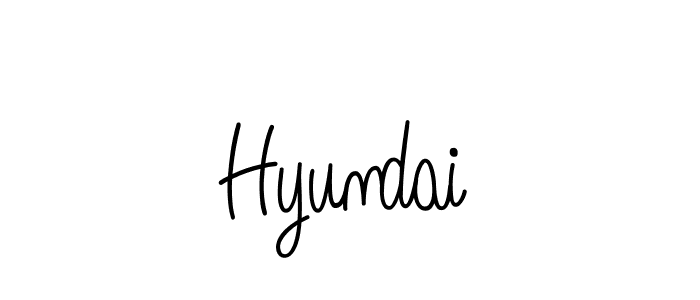 Make a beautiful signature design for name Hyundai. Use this online signature maker to create a handwritten signature for free. Hyundai signature style 5 images and pictures png